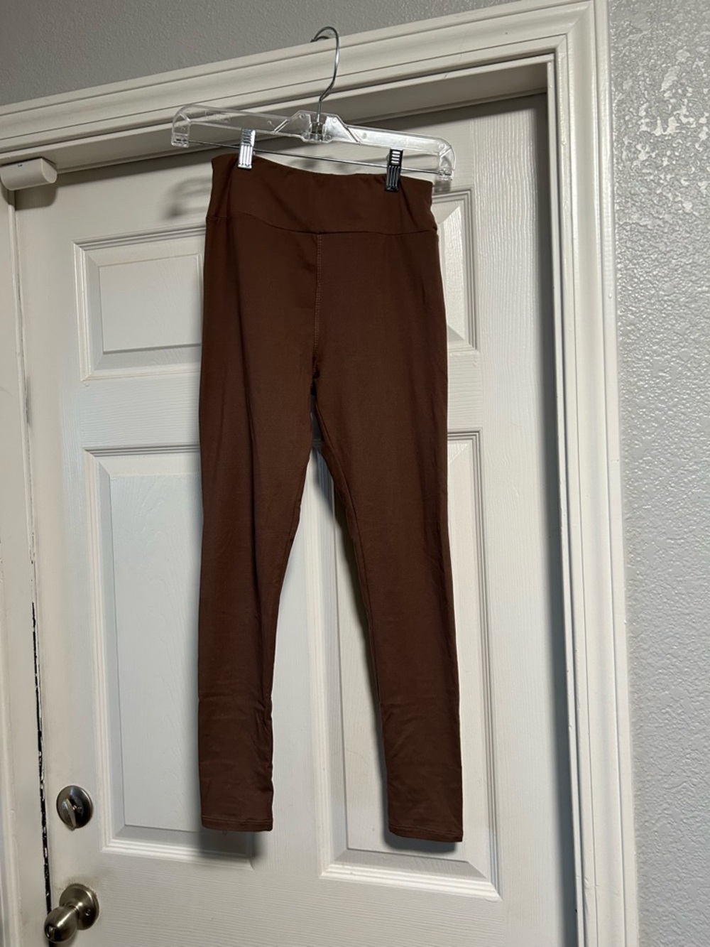 Lularoe Brown High-Waisted Leggings - Picture 2 of 2